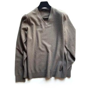+J Jil Sander Cashmere V-neck Sweater